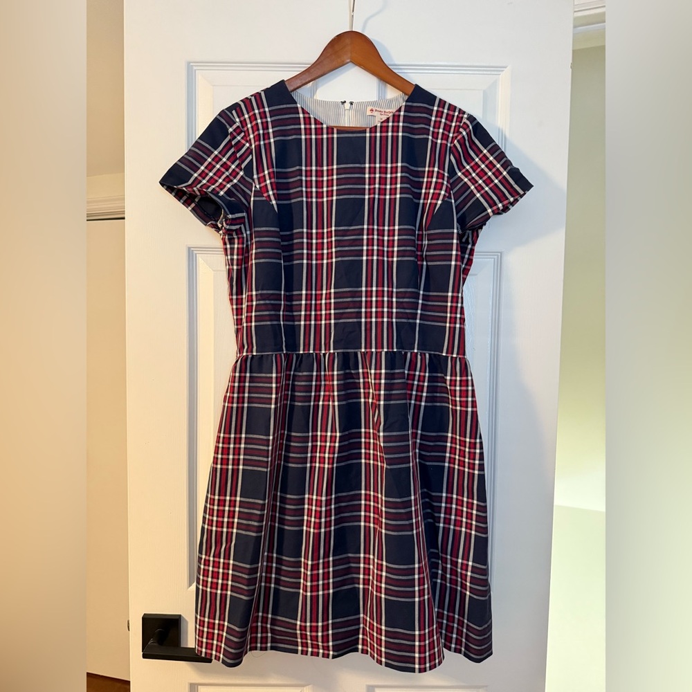 Brooks Brothers Plaid Dress -size 14